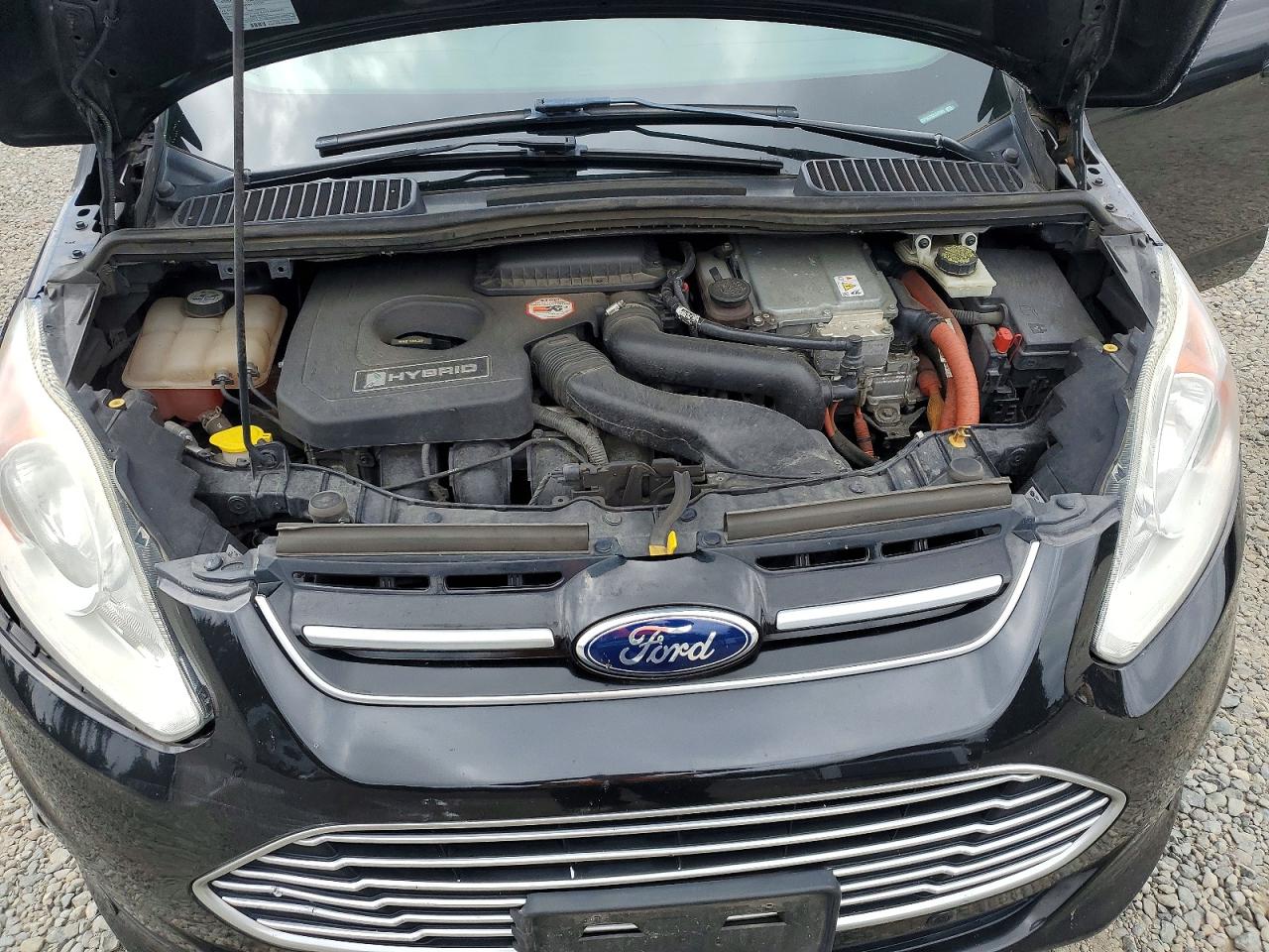 2013 Ford C-max Sel Black vin: 1FADP5BU3DL542956