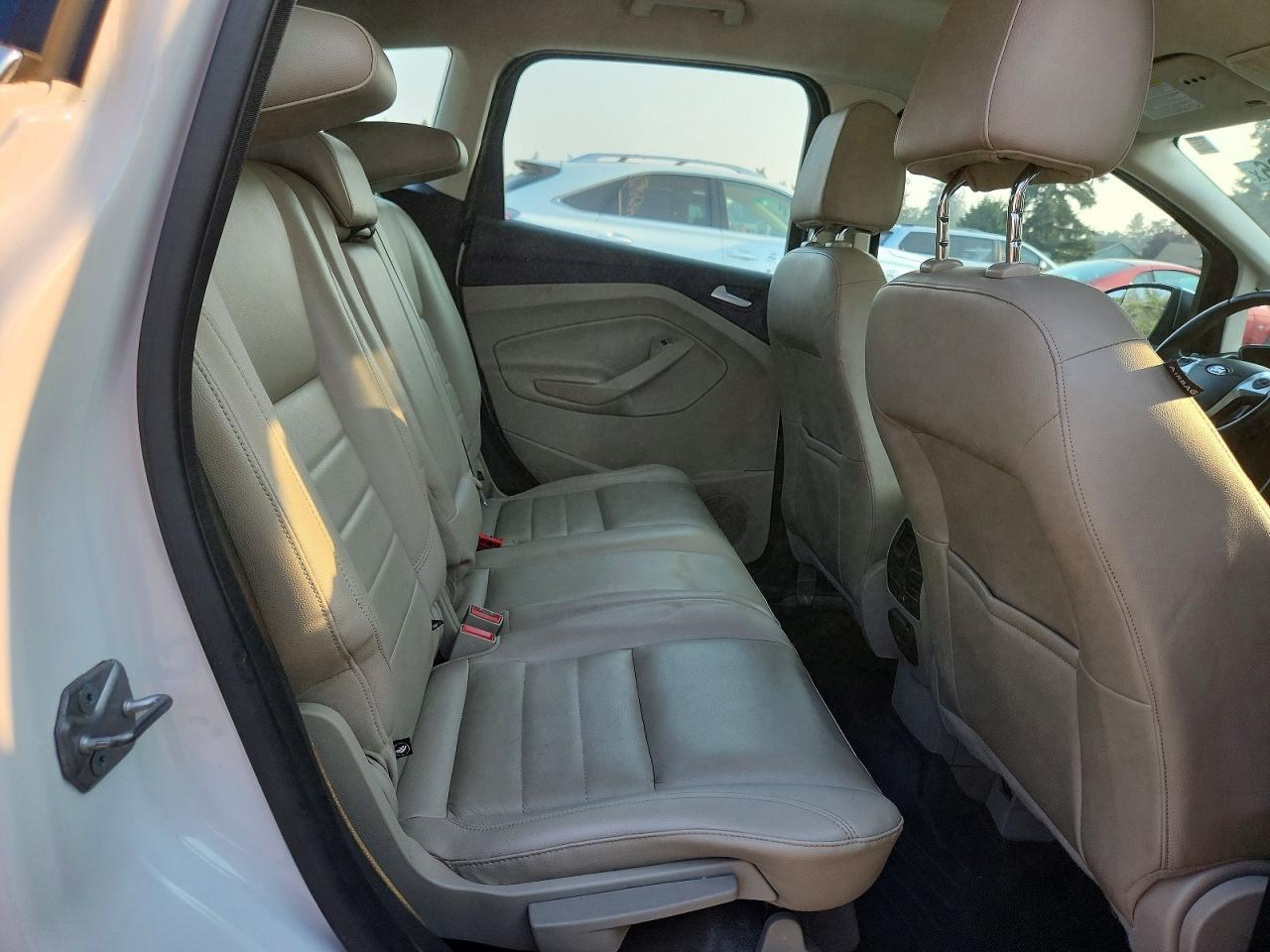 2013 Ford C-max Sel White vin: 1FADP5BU3DL551267