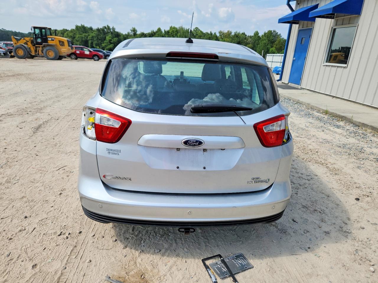 2014 Ford C-max Sel White vin: 1FADP5BU3EL502085
