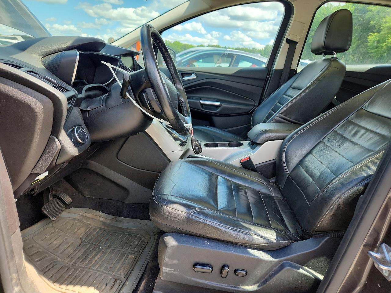 2015 Ford C-max Sel Gray vin: 1FADP5BU3FL110032