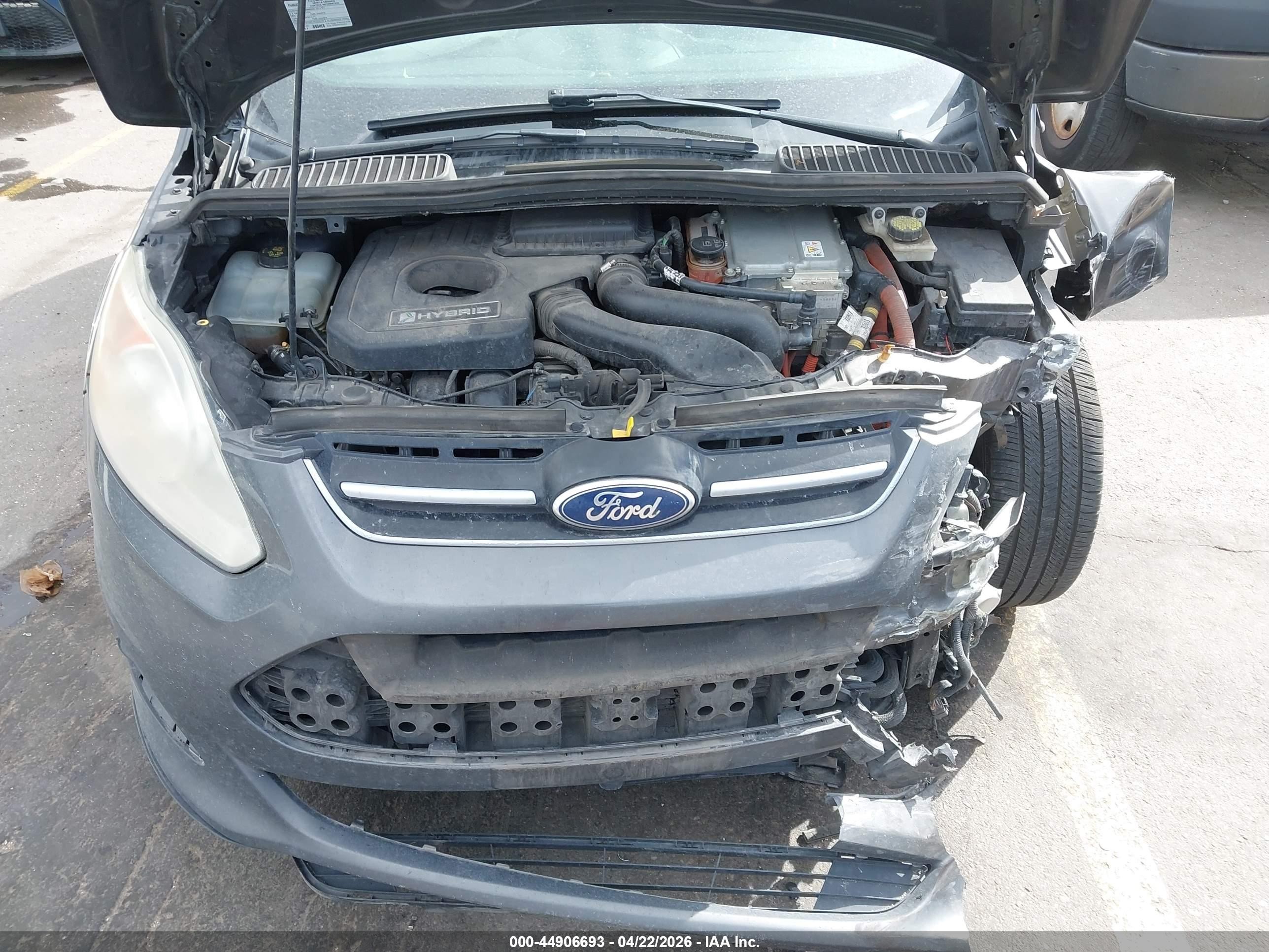 2015 Ford C-max Hybrid Sel Silver vin: 1FADP5BU3FL120205