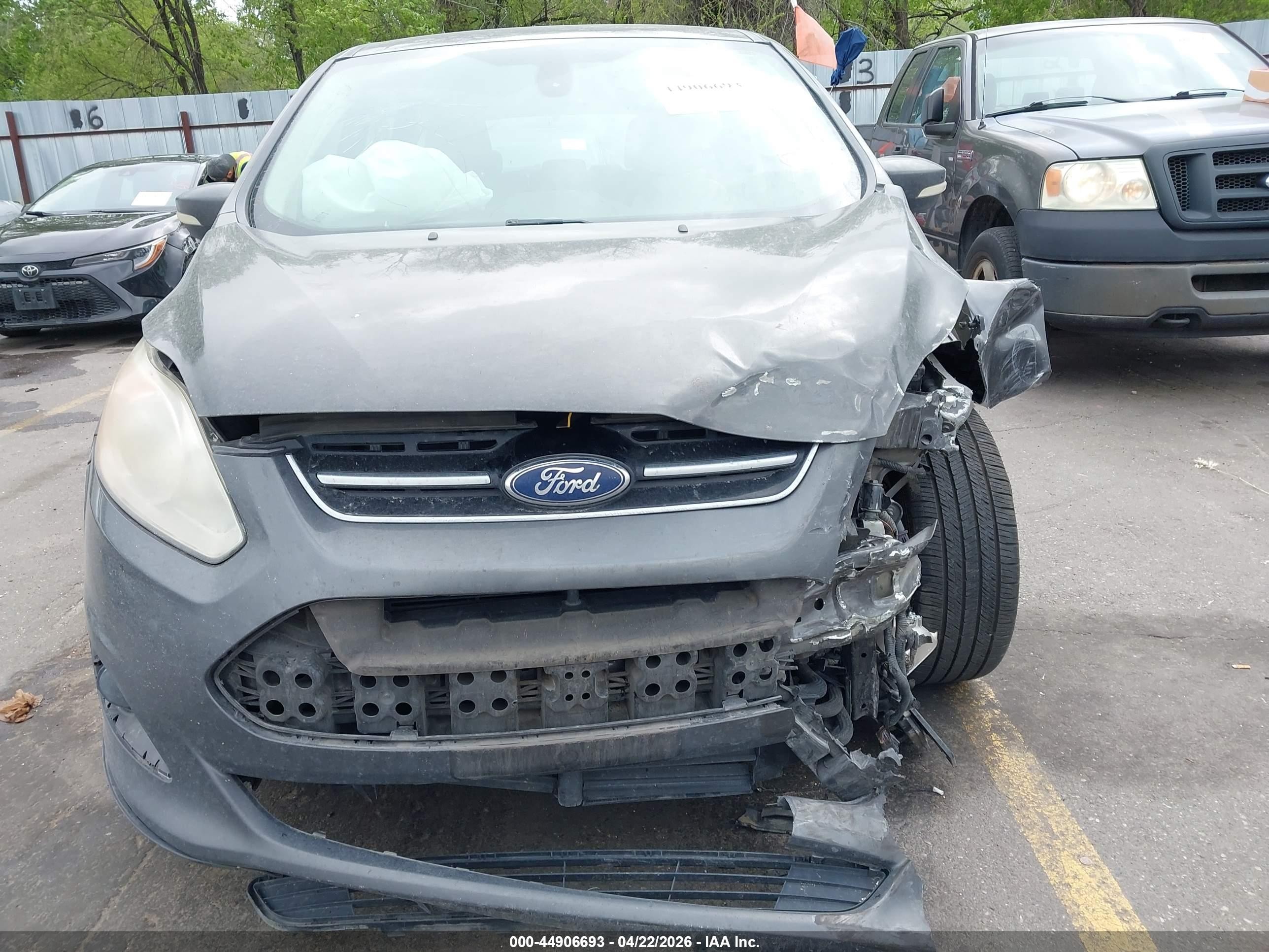 2015 Ford C-max Hybrid Sel Silver vin: 1FADP5BU3FL120205