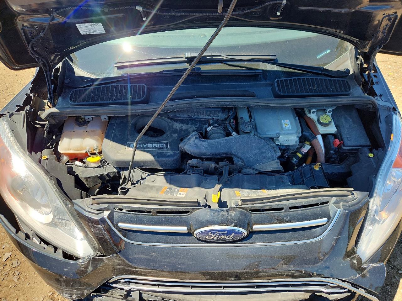 2016 Ford C-max Sel Черный vin: 1FADP5BU3GL107293