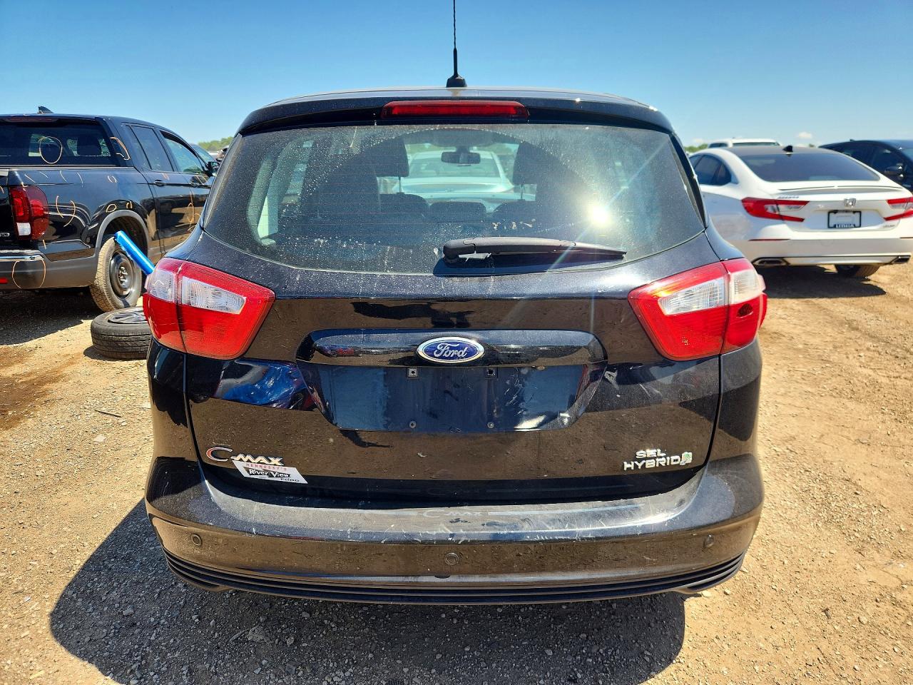 2016 Ford C-max Sel Черный vin: 1FADP5BU3GL107293