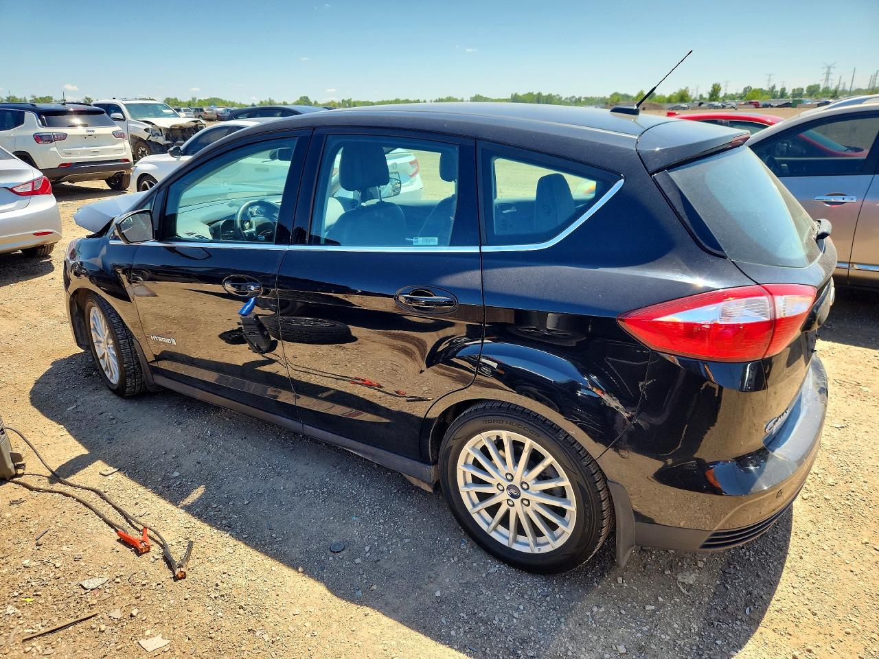 2016 Ford C-max Sel Черный vin: 1FADP5BU3GL107293