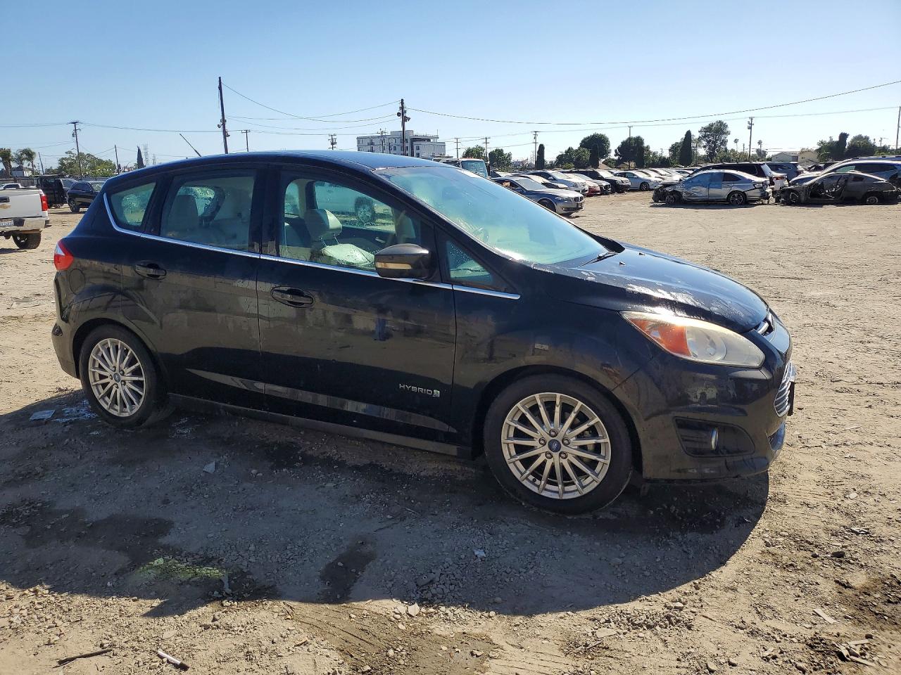 2013 Ford C-max Sel Black vin: 1FADP5BU4DL503308