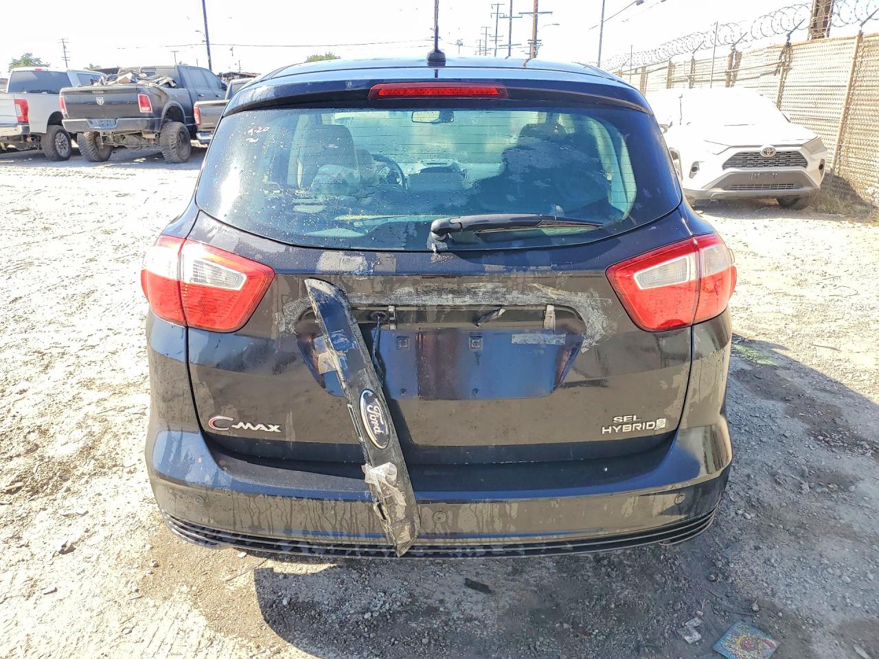 2013 Ford C-max Sel Black vin: 1FADP5BU4DL503308