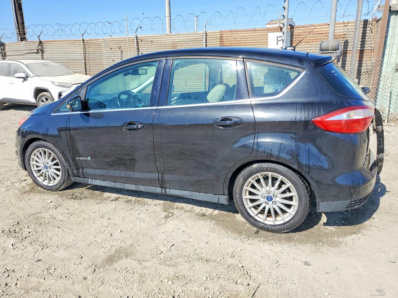 2013 Ford C-max Sel Black vin: 1FADP5BU4DL503308