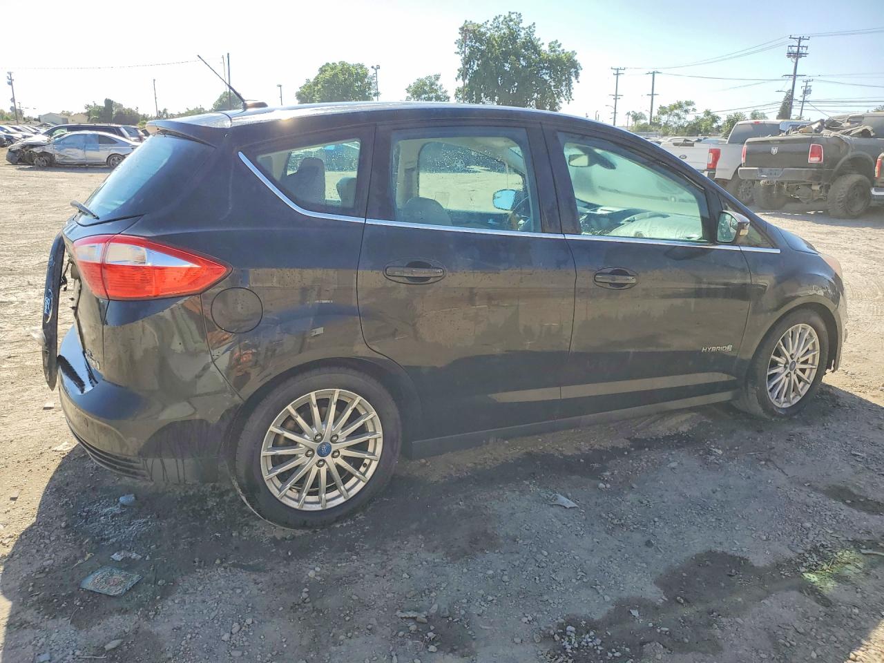 2013 Ford C-max Sel Black vin: 1FADP5BU4DL503308