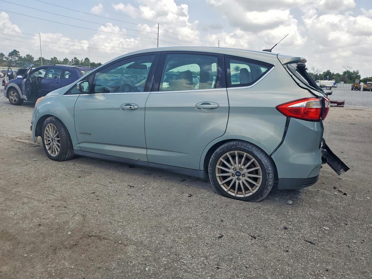 2013 Ford C-max Sel Teal vin: 1FADP5BU4DL505088