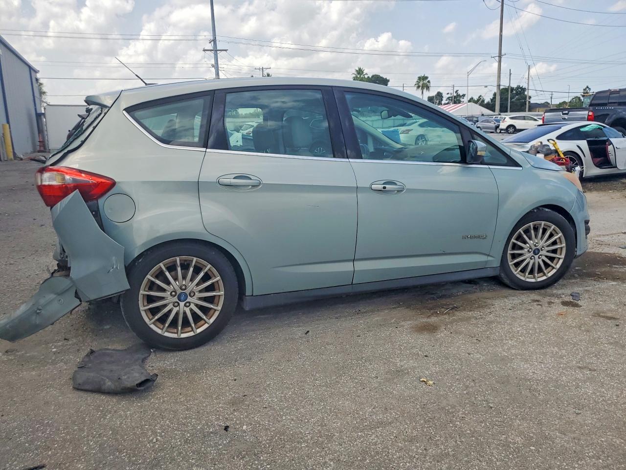 2013 Ford C-max Sel Teal vin: 1FADP5BU4DL505088