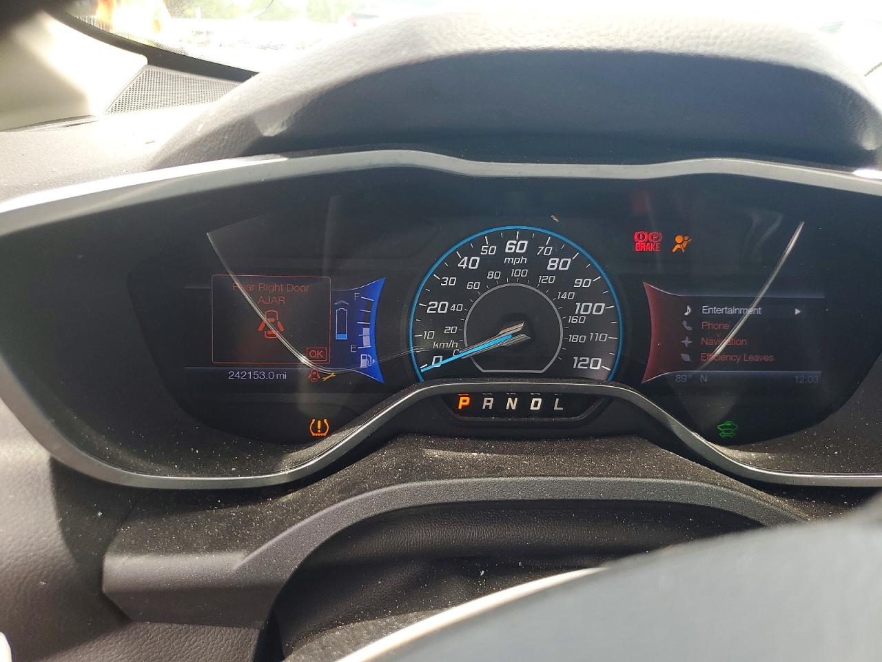 2013 Ford C-max Sel Teal vin: 1FADP5BU4DL505088