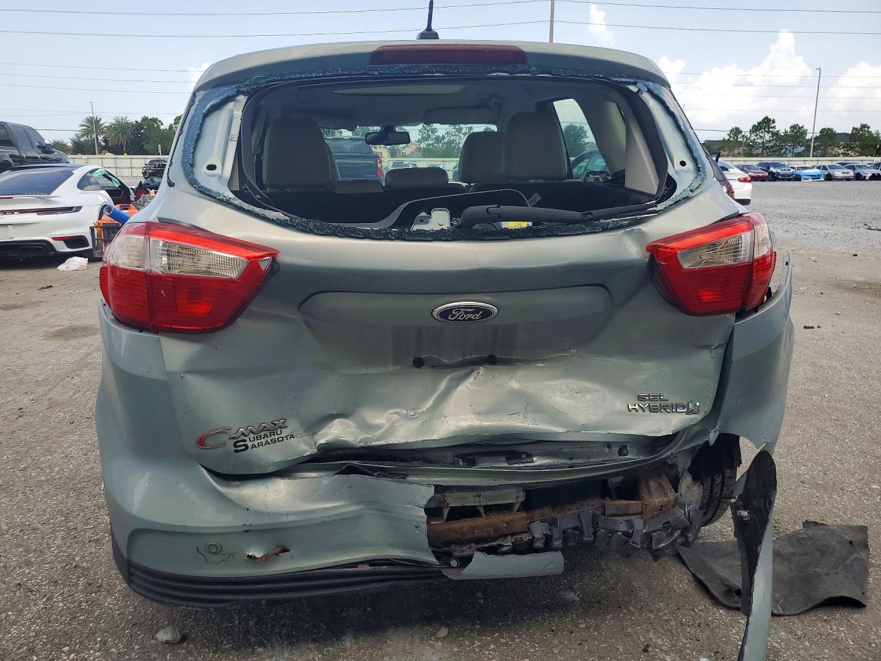 2013 Ford C-max Sel Teal vin: 1FADP5BU4DL505088