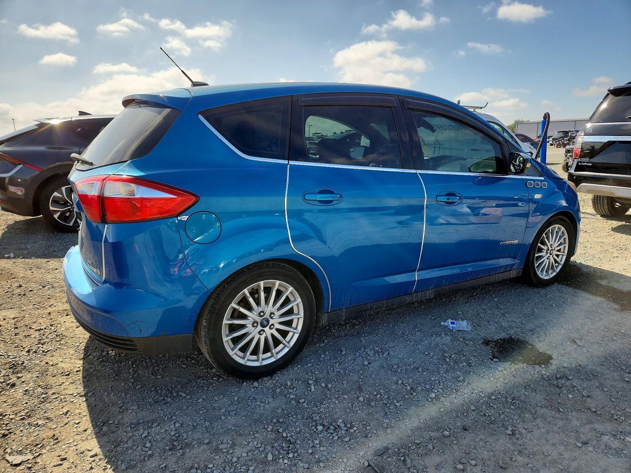 2013 Ford C-max Sel Blue vin: 1FADP5BU4DL517628