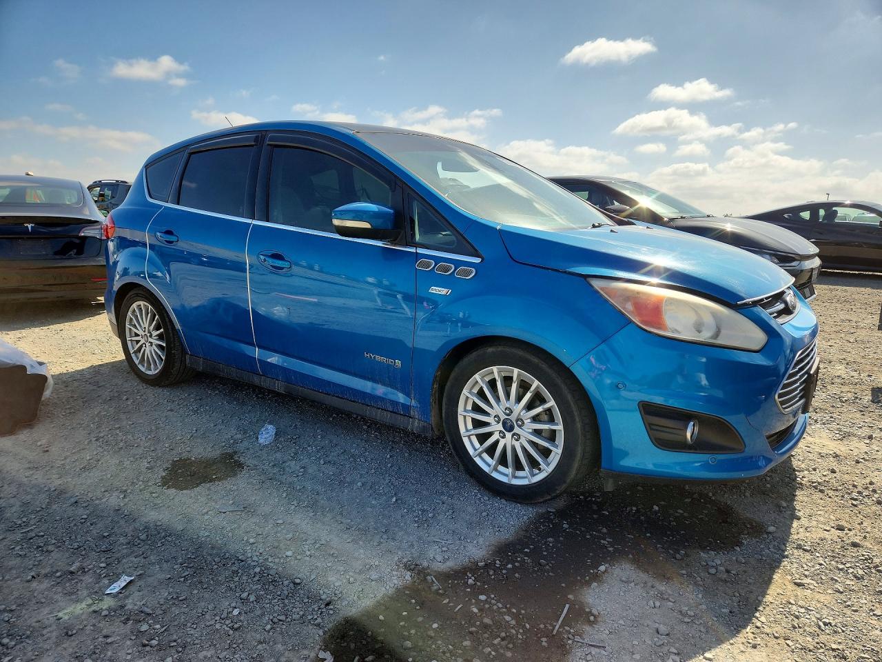 2013 Ford C-max Sel Blue vin: 1FADP5BU4DL517628