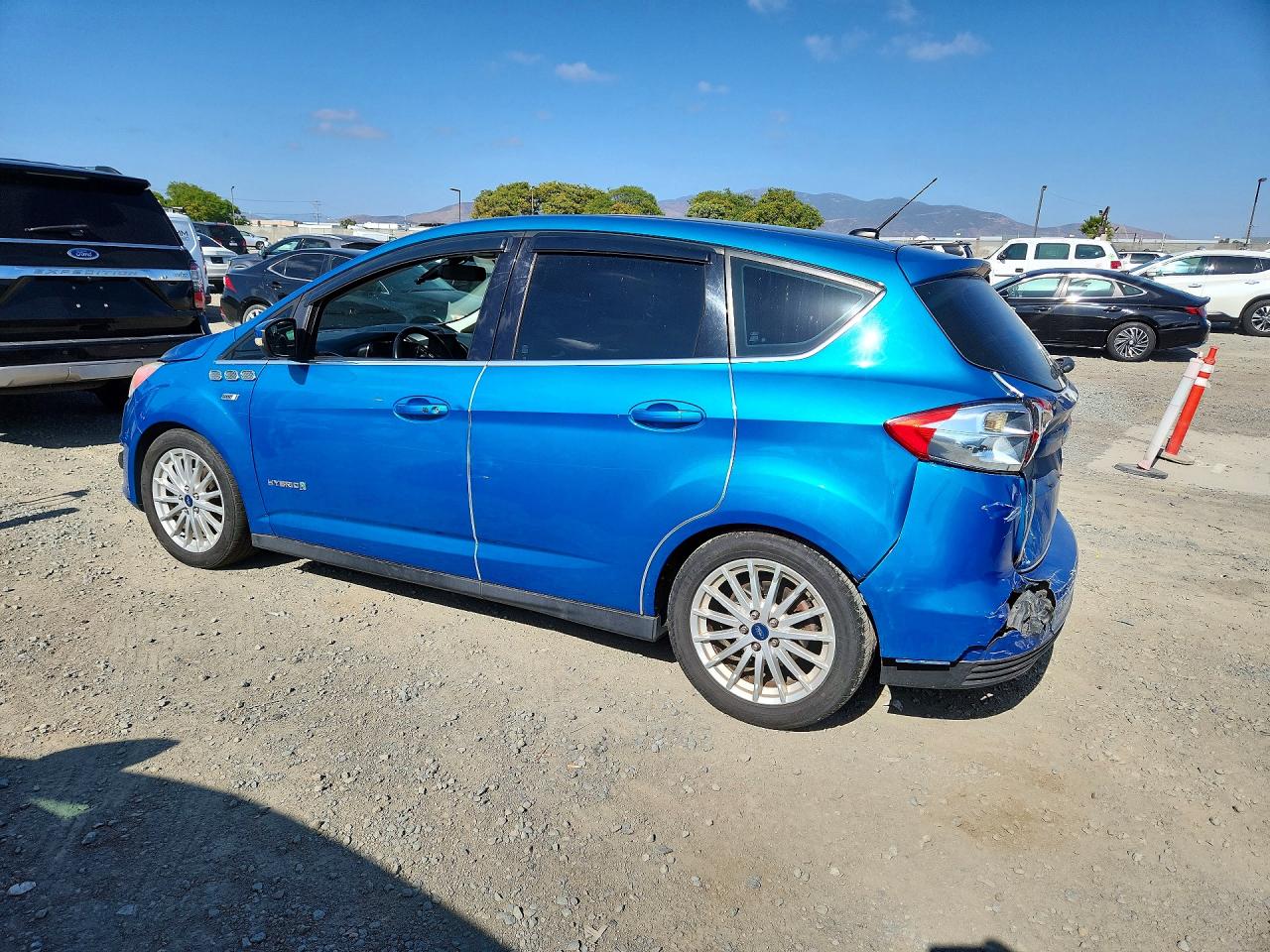 2013 Ford C-max Sel Blue vin: 1FADP5BU4DL517628