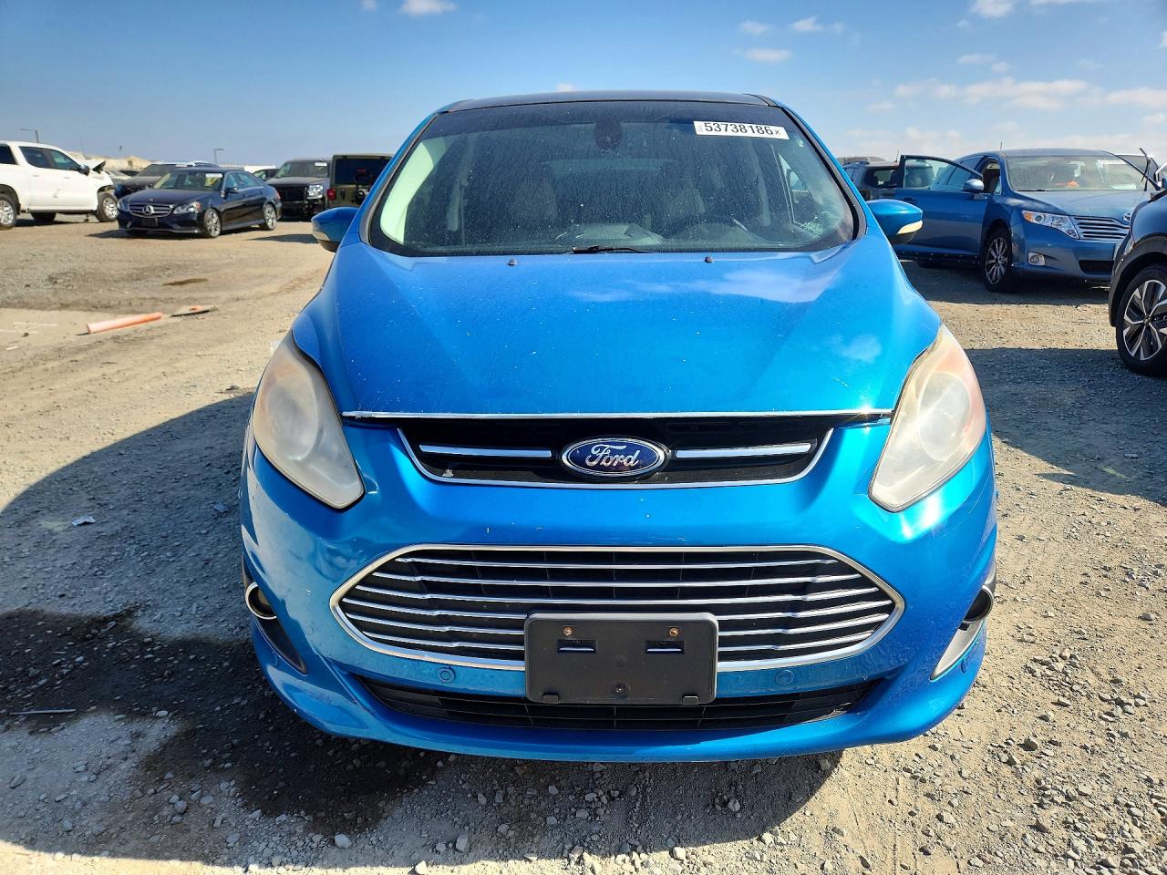 2013 Ford C-max Sel Blue vin: 1FADP5BU4DL517628