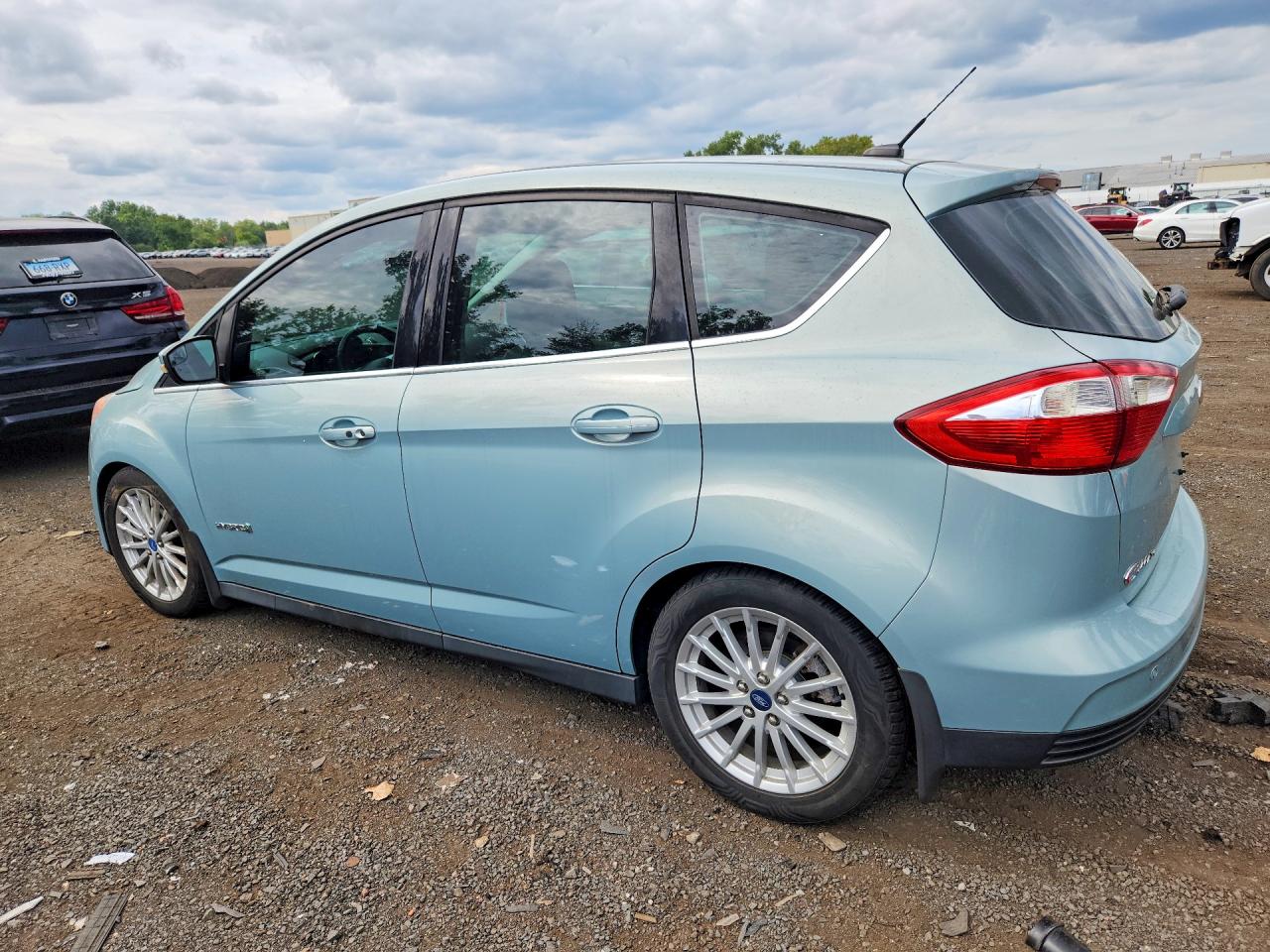 2013 Ford C-max Sel Turquoise vin: 1FADP5BU4DL517810