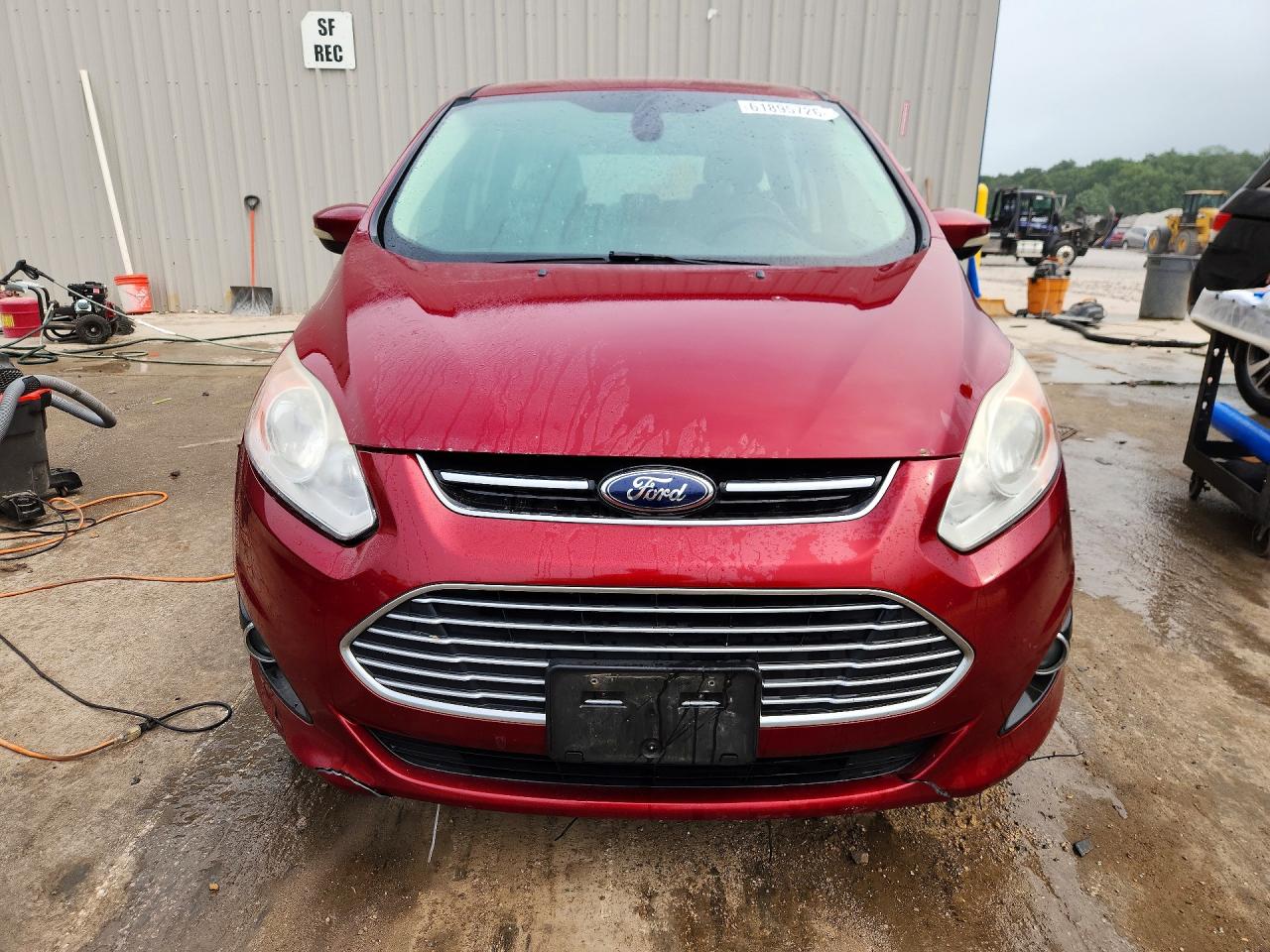 2014 Ford C-max Sel Красный vin: 1FADP5BU4EL518473