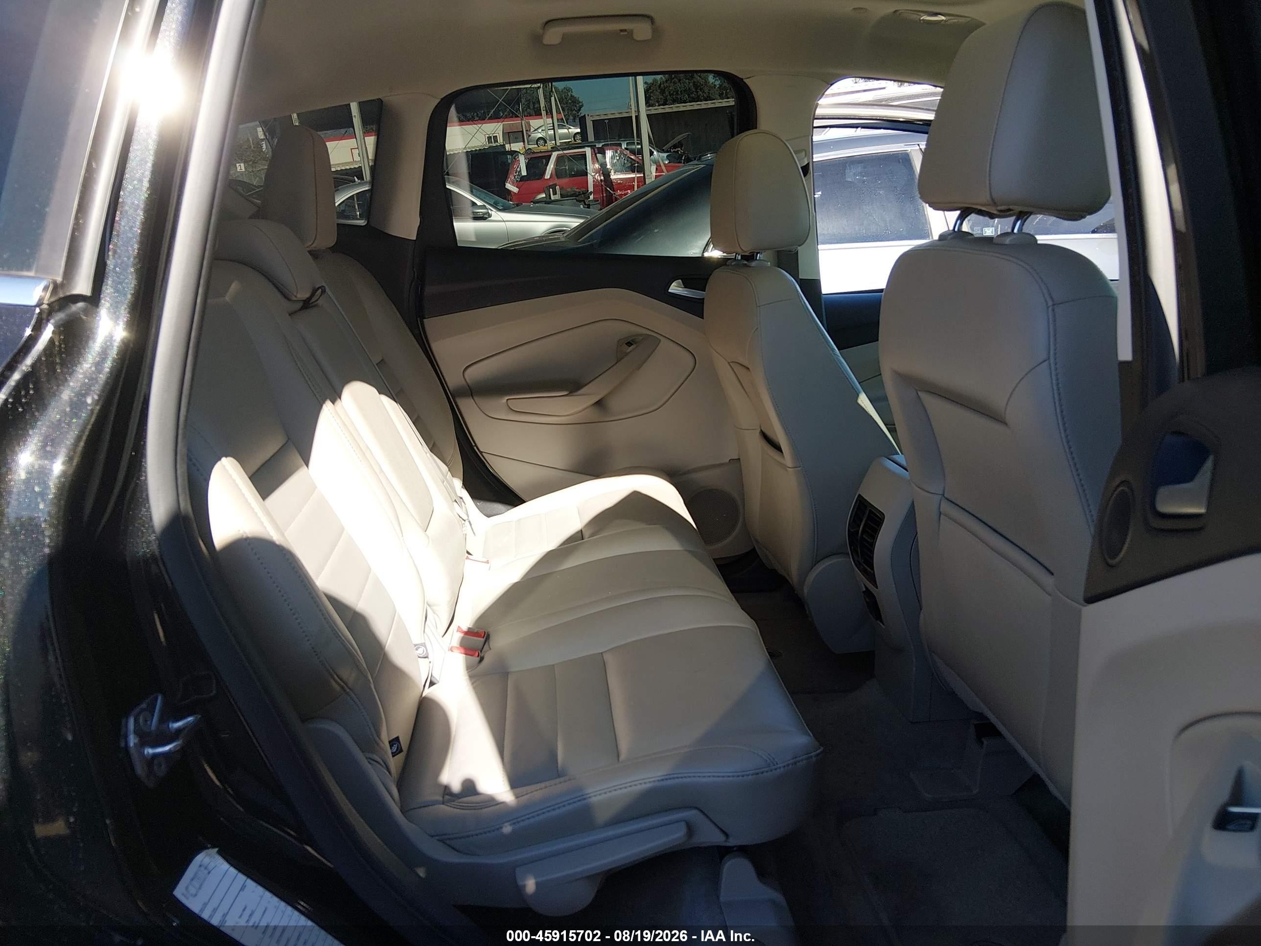 2015 Ford C-max Hybrid Sel Black vin: 1FADP5BU4FL114333