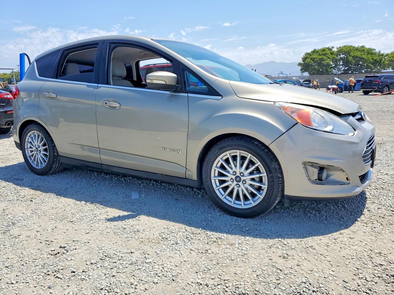 2015 Ford C-max Sel Tan vin: 1FADP5BU4FL114946