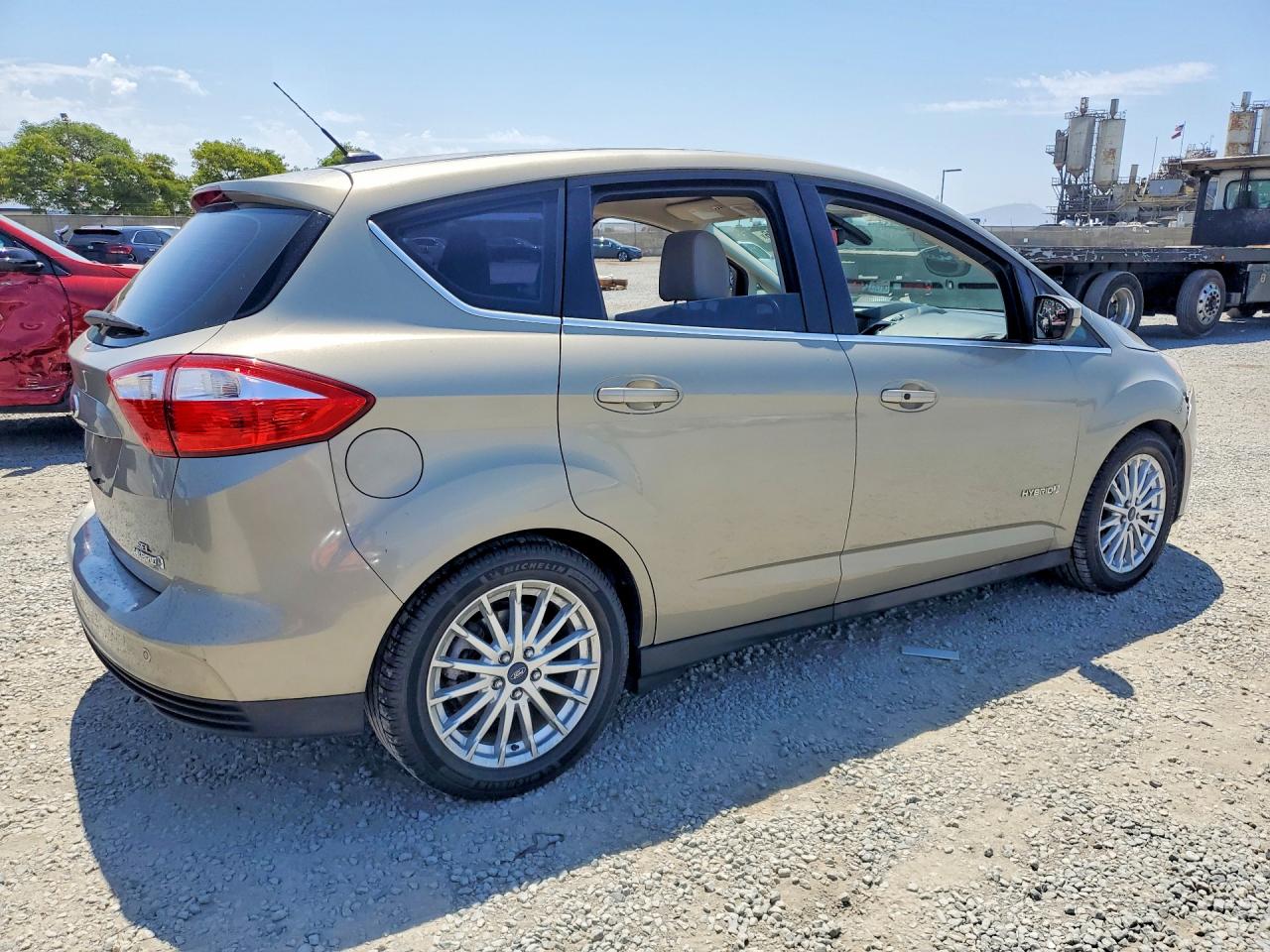 2015 Ford C-max Sel Tan vin: 1FADP5BU4FL114946