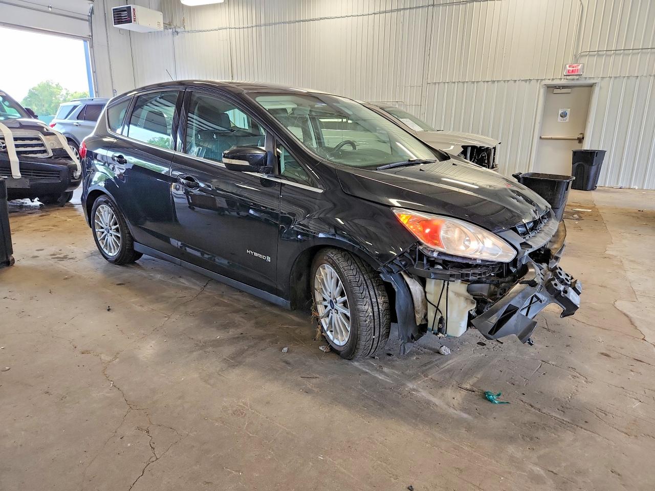 2015 Ford C-max Sel Black vin: 1FADP5BU4FL116437