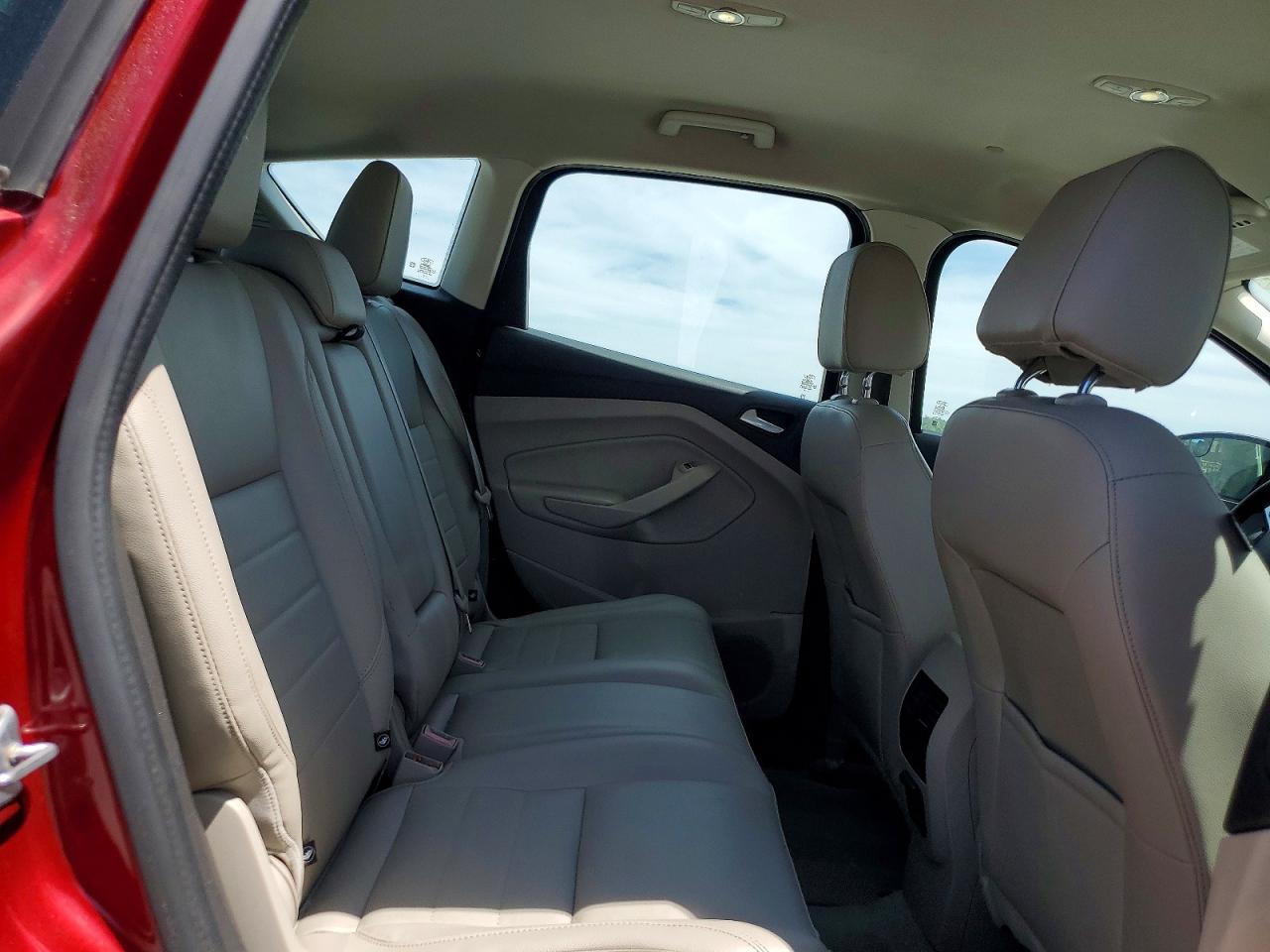 2015 Ford C-max Sel Burgundy vin: 1FADP5BU4FL122920