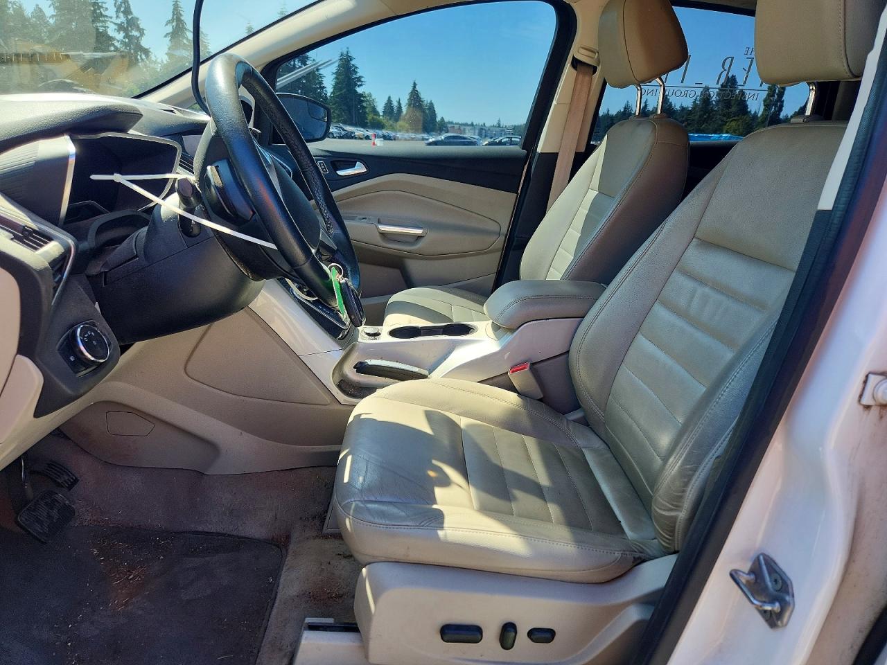 2013 Ford C-max Sel Белый vin: 1FADP5BU5DL511952