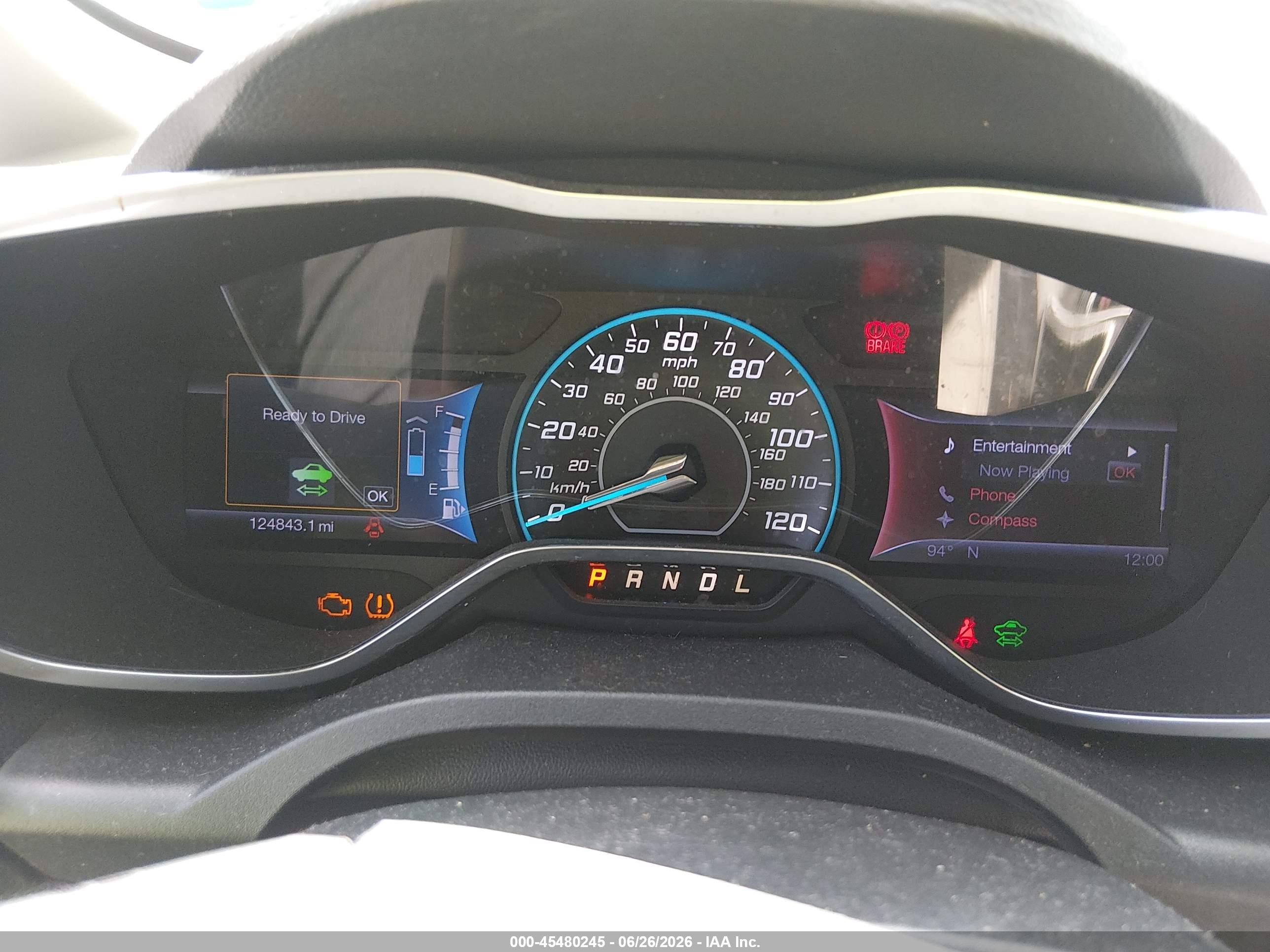 2013 Ford C-max Hybrid Sel Black vin: 1FADP5BU5DL513927