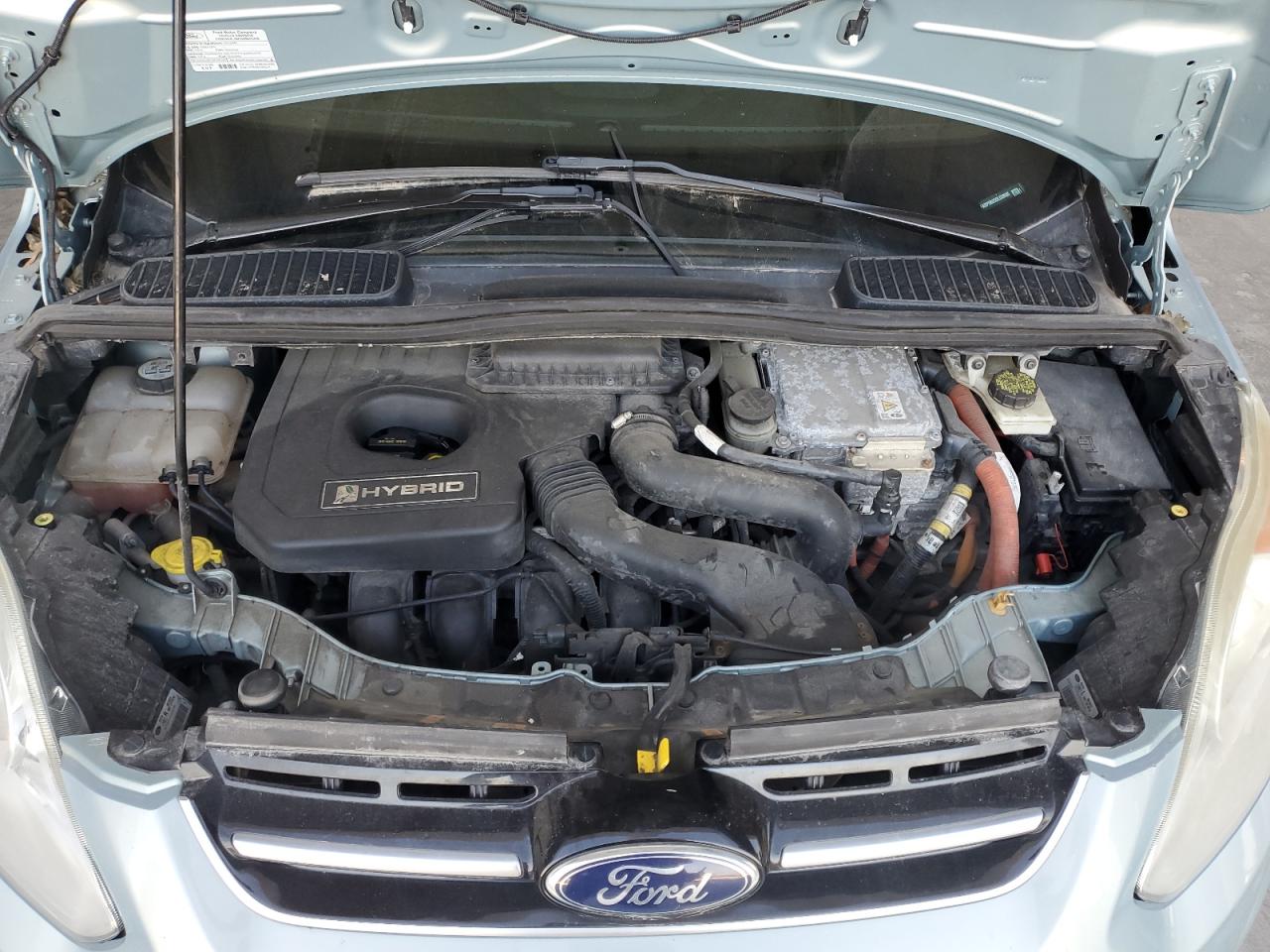 2013 Ford C-max Sel Blue vin: 1FADP5BU5DL533935