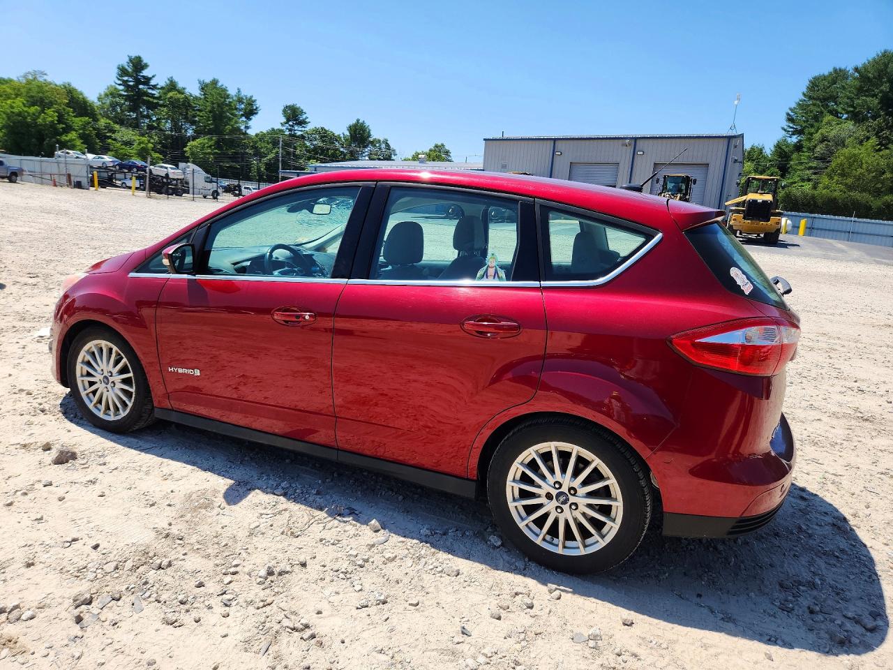 2013 Ford C-max Sel Red vin: 1FADP5BU5DL537967
