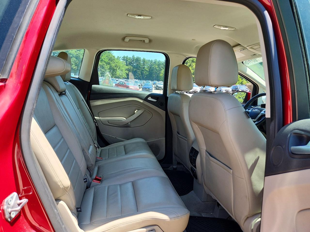 2013 Ford C-max Sel Red vin: 1FADP5BU5DL537967