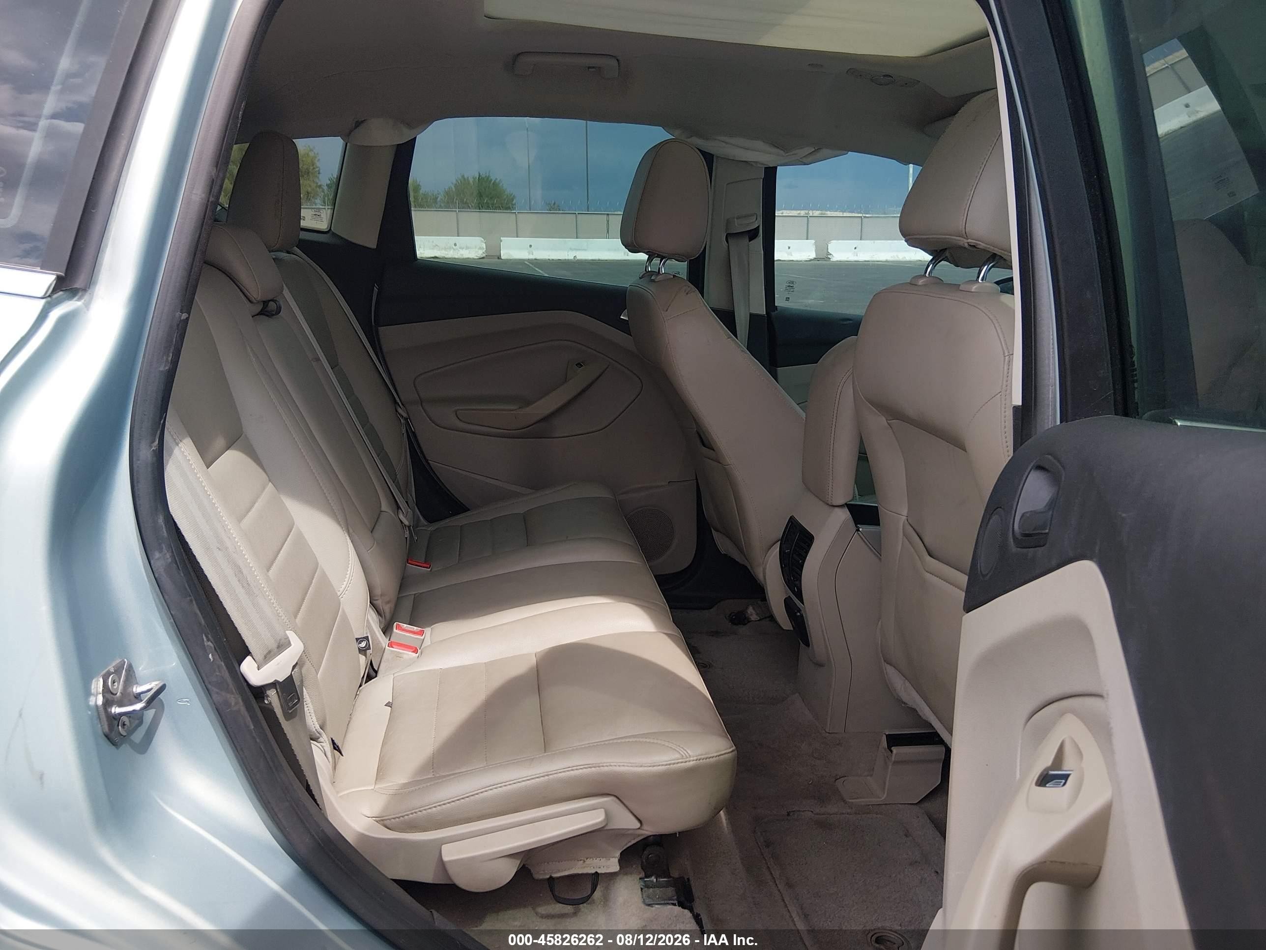 2013 Ford C-max Hybrid Sel Blue vin: 1FADP5BU5DL540268