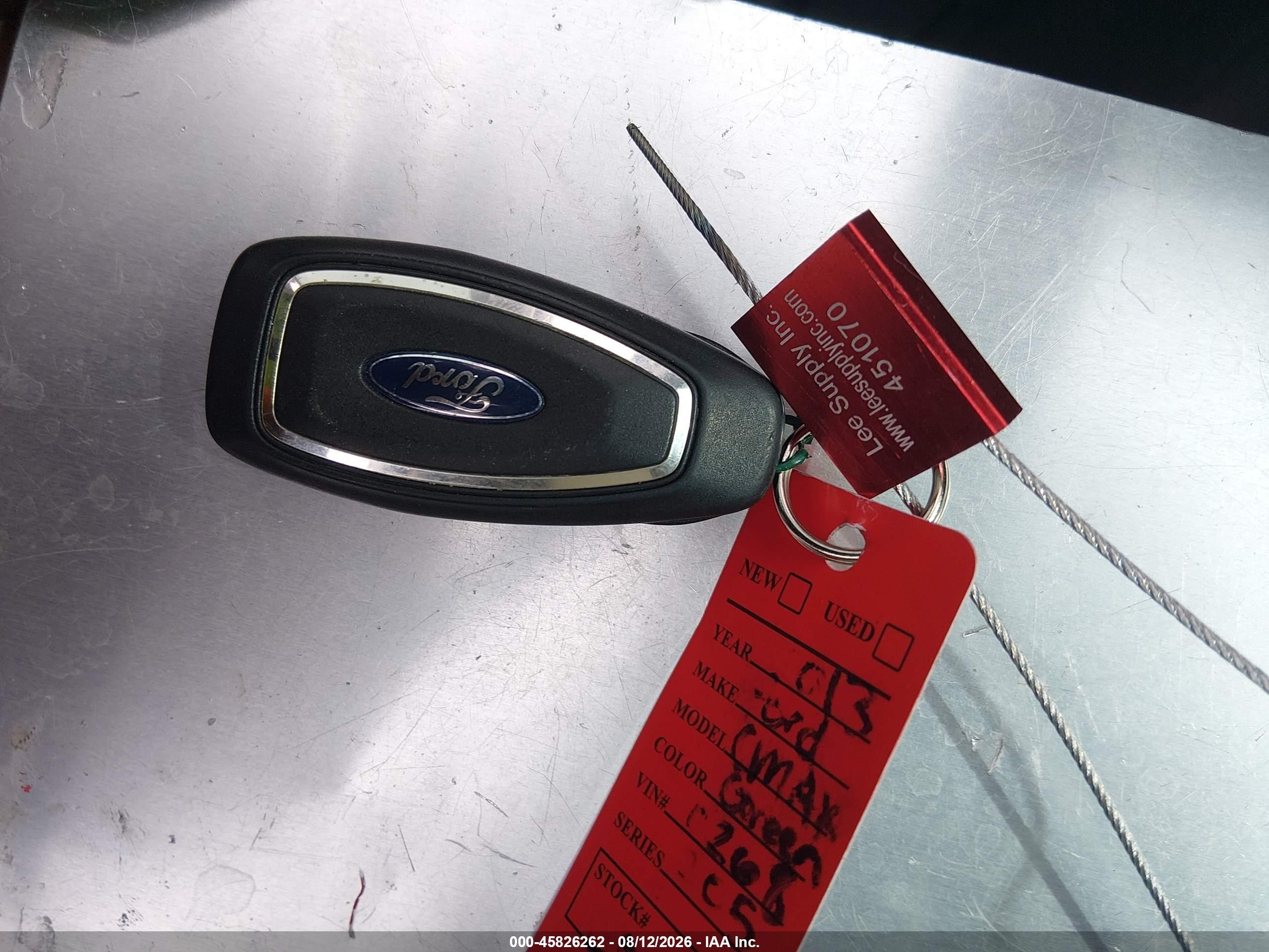 2013 Ford C-max Hybrid Sel Blue vin: 1FADP5BU5DL540268