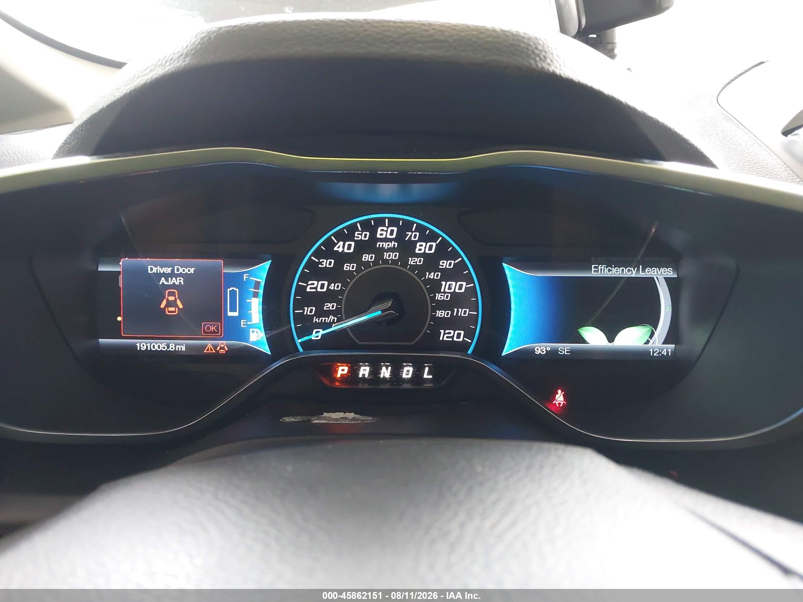 2014 Ford C-max Hybrid Sel Silver vin: 1FADP5BU5EL511774