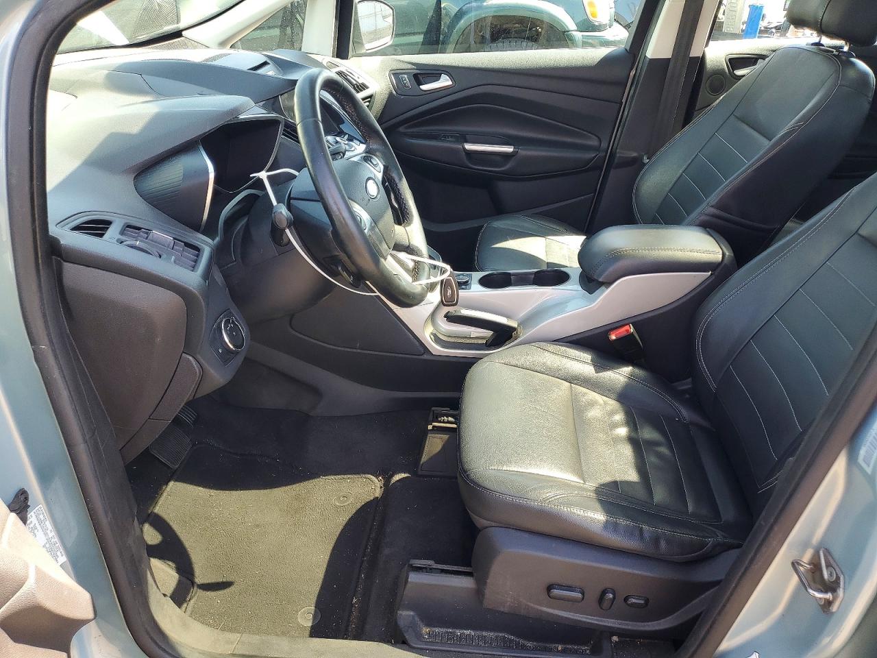 2014 Ford C-max Turquoise vin: 1FADP5BU5EL515517