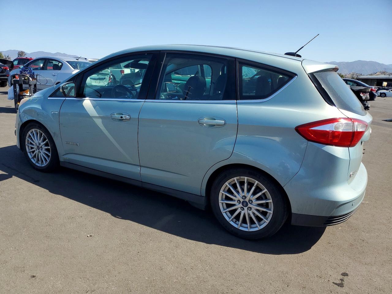 2014 Ford C-max Turquoise vin: 1FADP5BU5EL515517