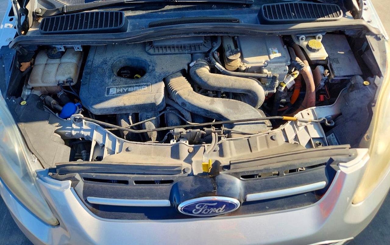 2014 Ford C-max Sel Silver vin: 1FADP5BU5EL518532