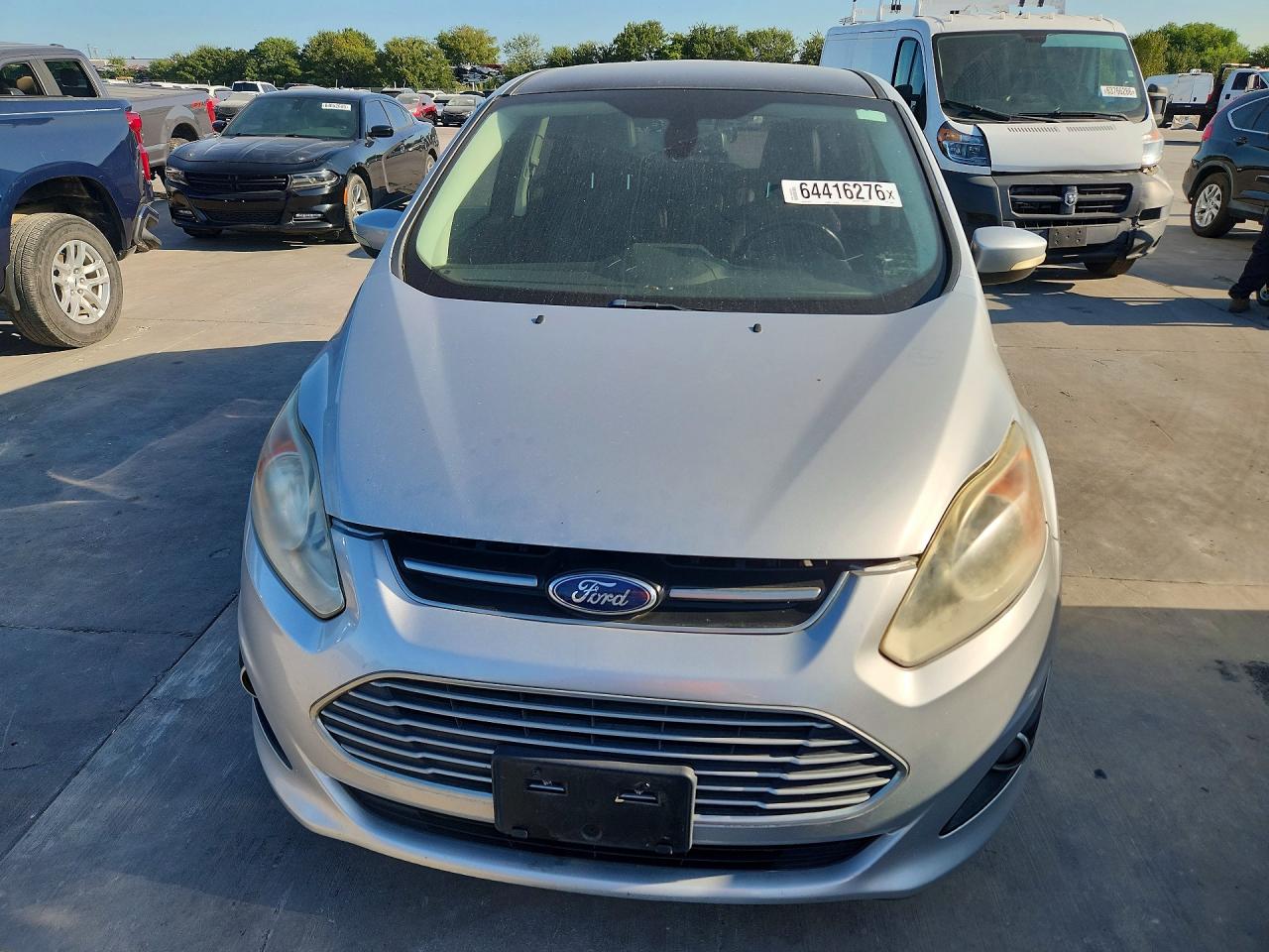2014 Ford C-max Sel Silver vin: 1FADP5BU5EL518532