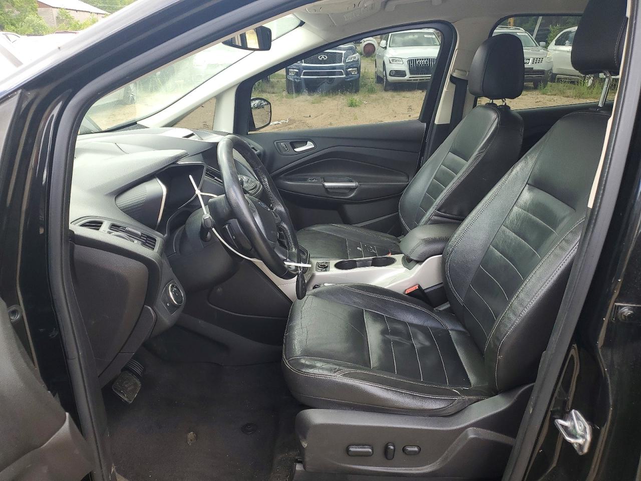 2015 Ford C-max Sel Black vin: 1FADP5BU5FL102367