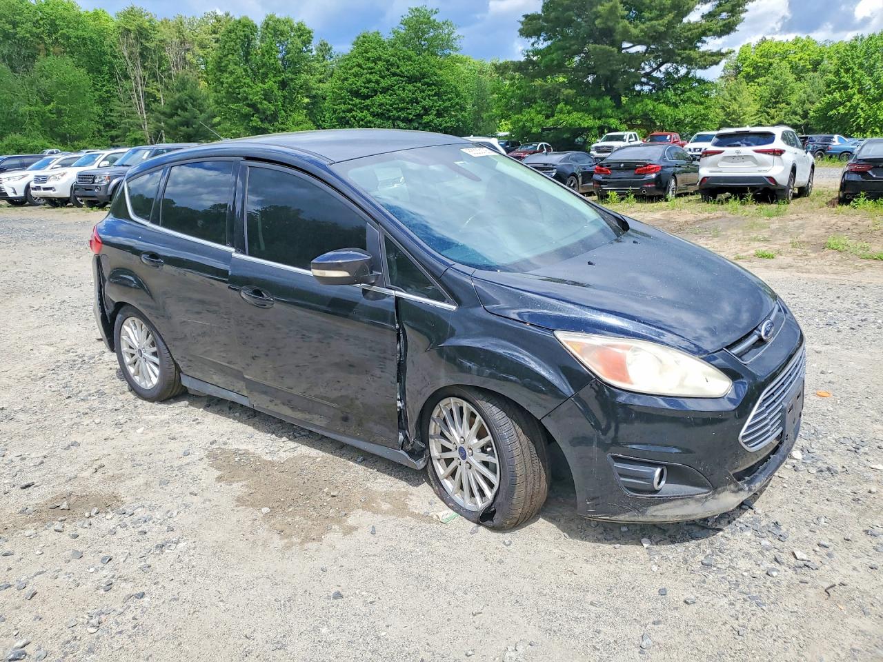 2015 Ford C-max Sel Black vin: 1FADP5BU5FL102367
