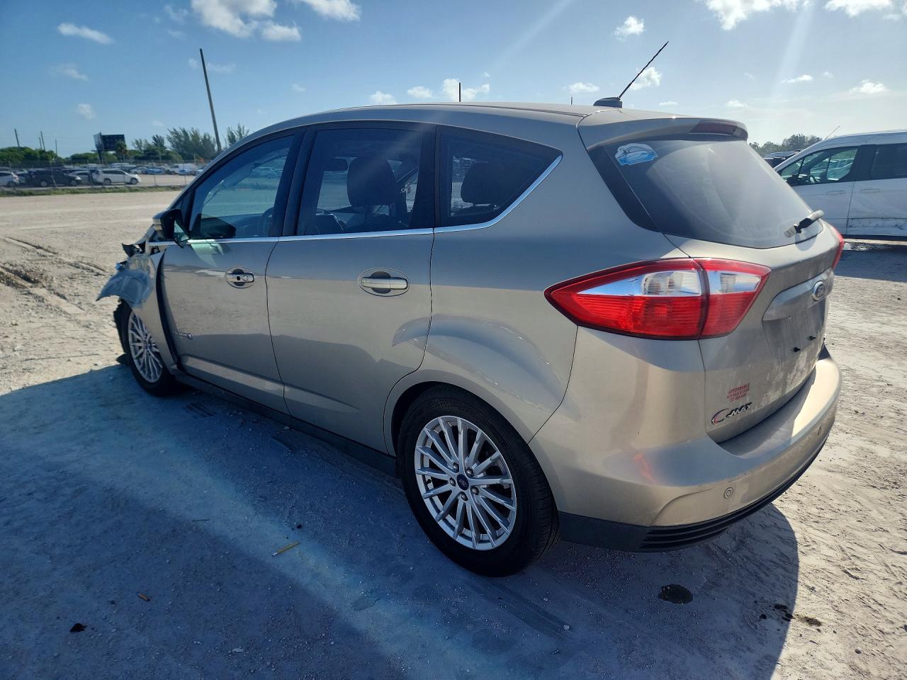 2015 Ford C-max Sel Beige vin: 1FADP5BU5FL107780