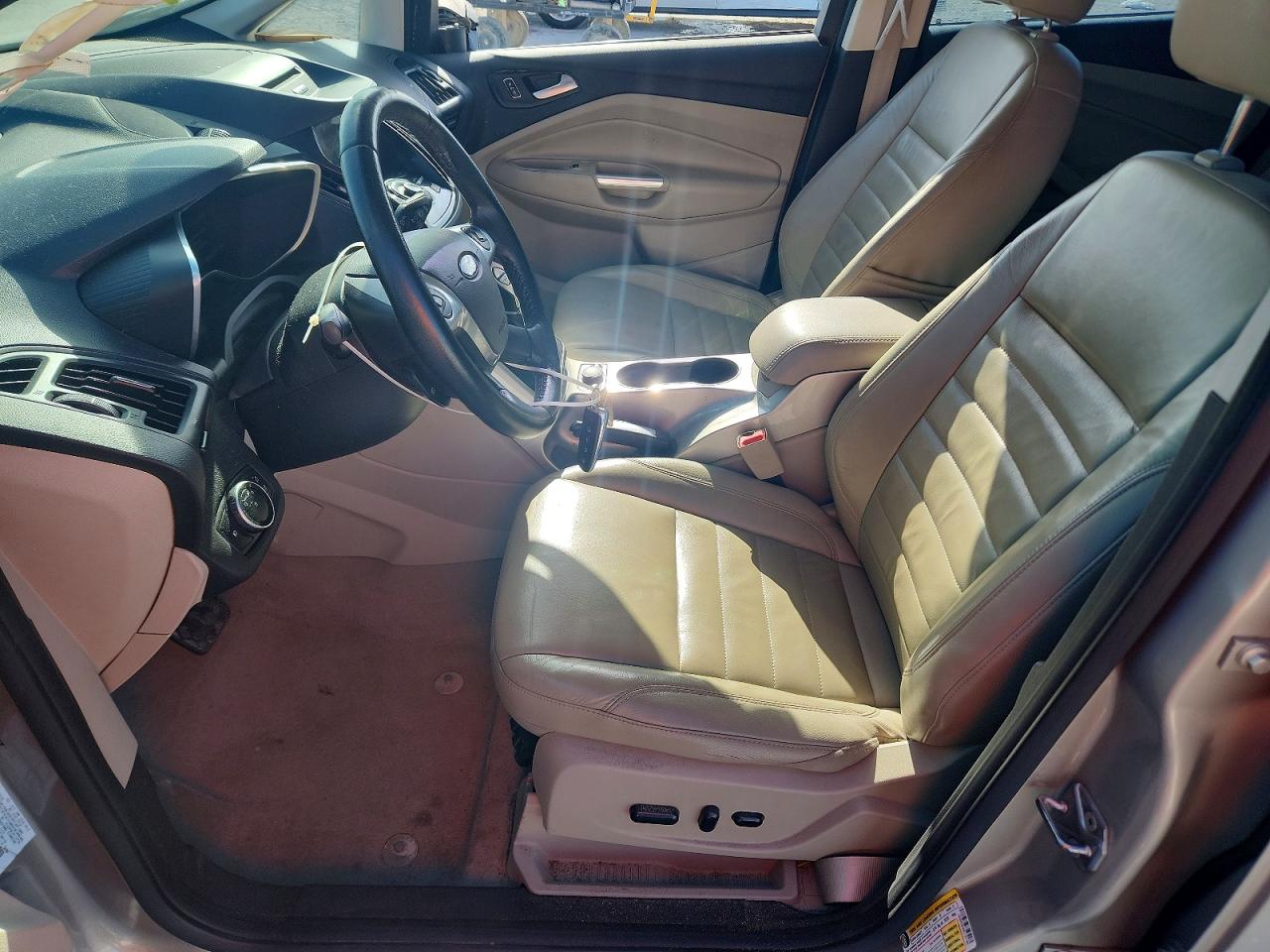 2015 Ford C-max Sel Beige vin: 1FADP5BU5FL107780