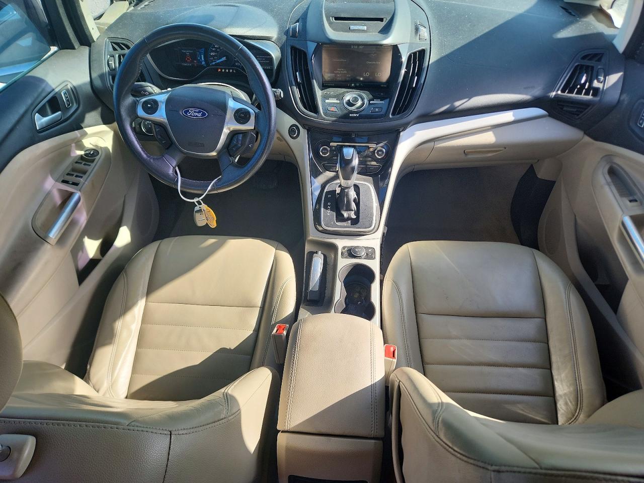 2015 Ford C-max Sel Beige vin: 1FADP5BU5FL107780