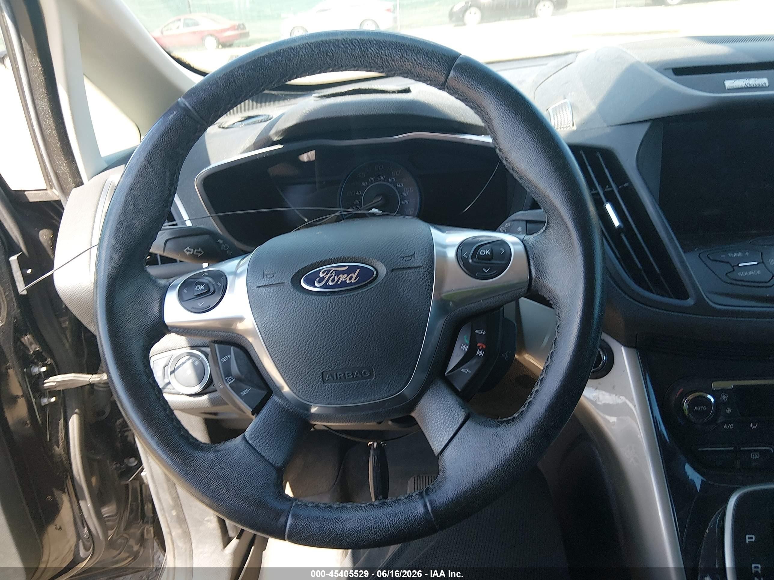 2013 Ford C-max Hybrid Sel Черный vin: 1FADP5BU6DL512561