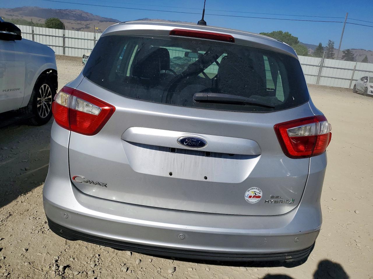 2013 Ford C-max Prem Gray vin: 1FADP5BU6DL518893