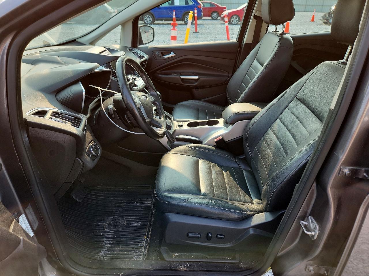 2013 Ford C-max Sel Серый vin: 1FADP5BU6DL520157