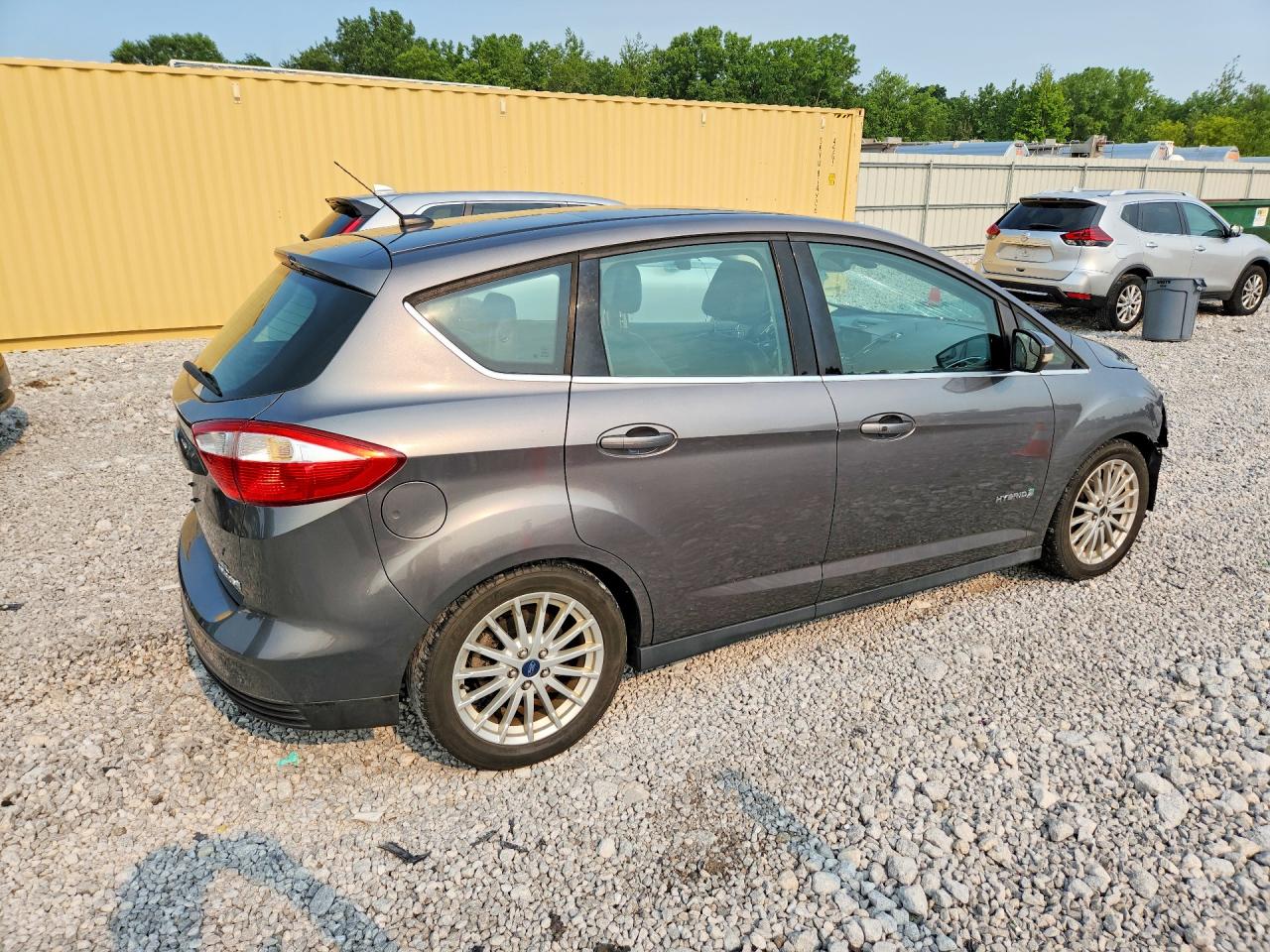 2013 Ford C-max Sel Серый vin: 1FADP5BU6DL520157