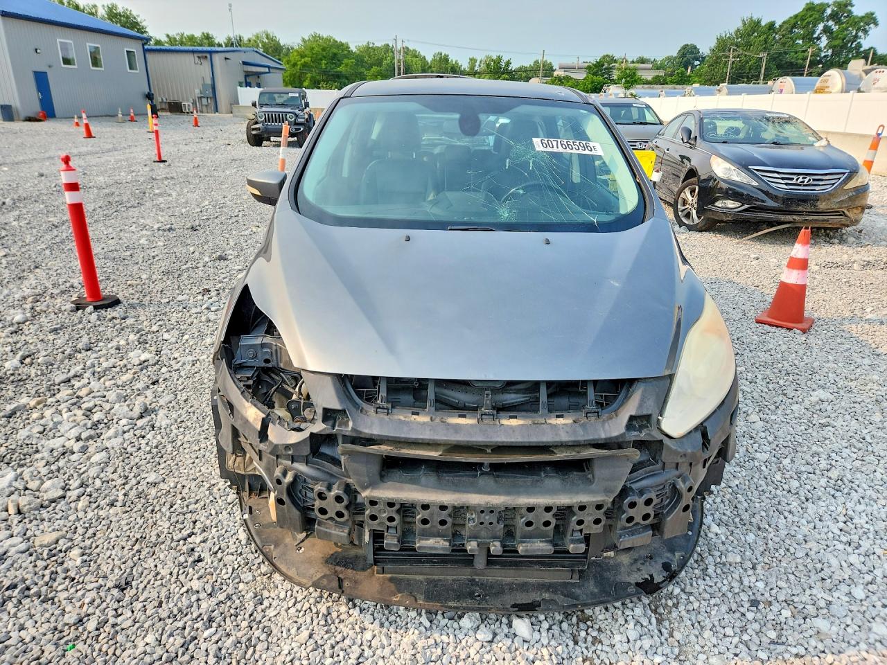 2013 Ford C-max Sel Серый vin: 1FADP5BU6DL520157